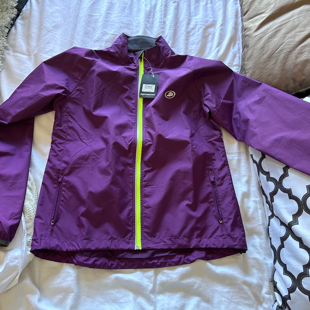 PERFORMANCE ladies purple biking jacket size XL